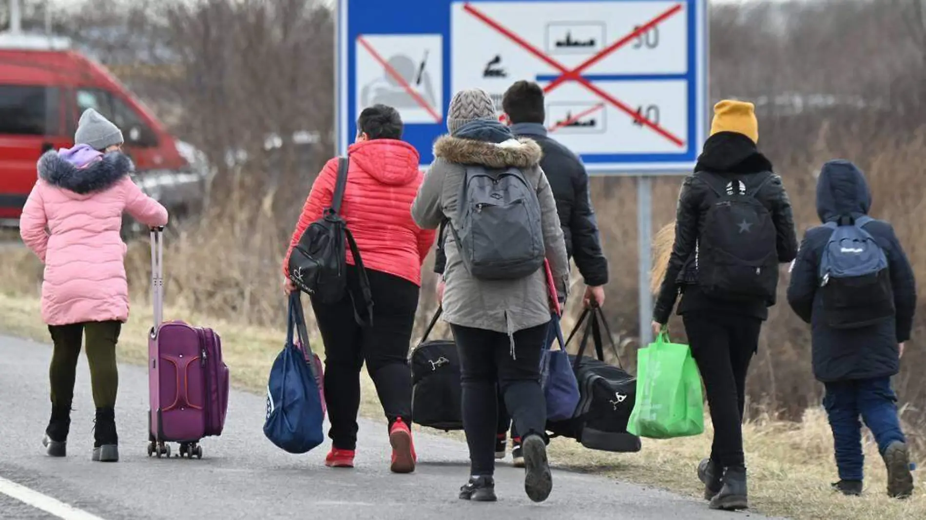 refugiados ucrania-AFP